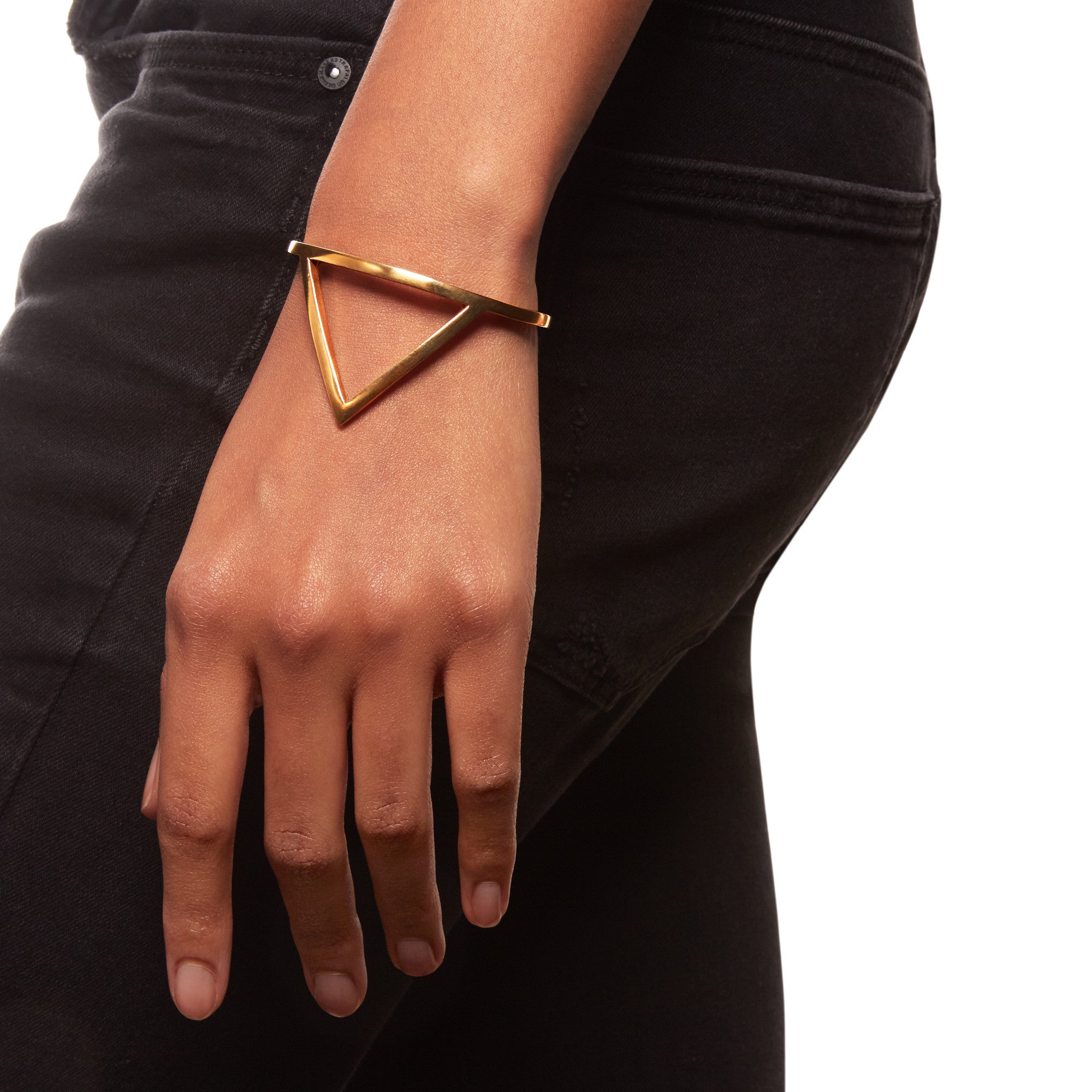 Triangle Bangle Bracelet – Her Treasure