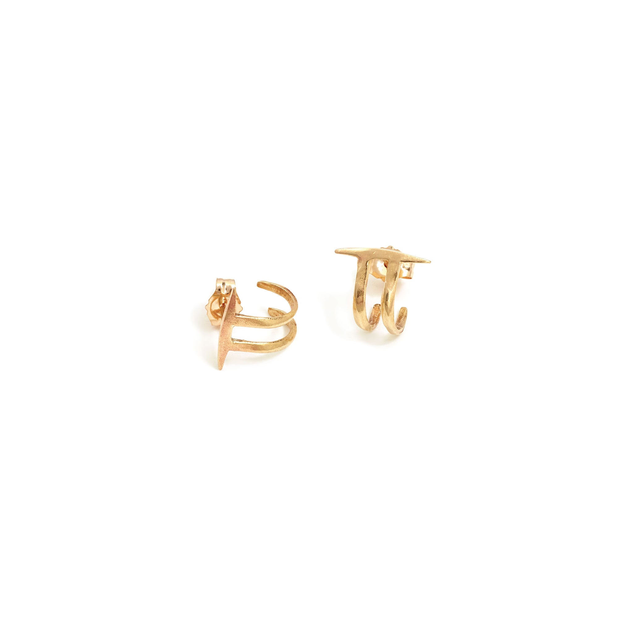 Long Twist Spike Stud Earrings - Gold  K/LLER Collection Jewelry – K/LLER  COLLECTION